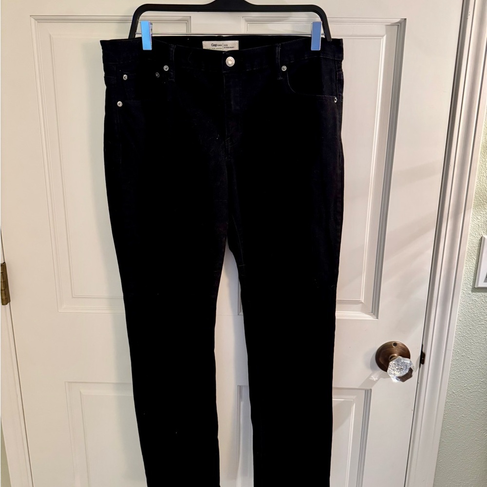 GAP Black Straight Jeans